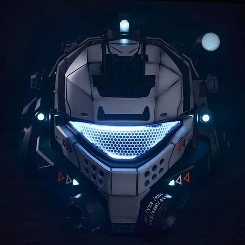 Titanfall pulse cosplay helmet can wear rgb light mask can be opened and closed