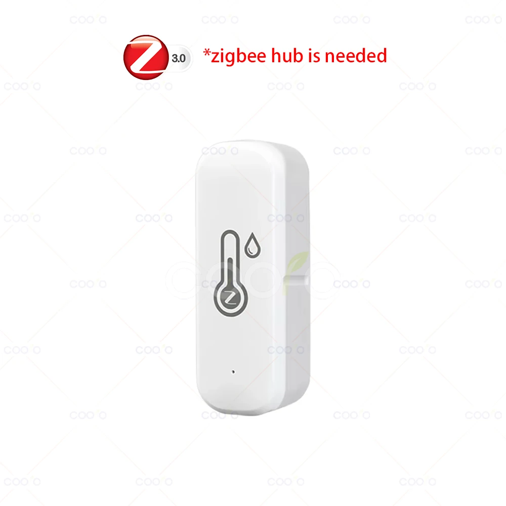 Tuya Zigbee Temperatur-Feuchtigkeitssensor Smart Home Innenthermometer Hygrometer App-Überwachung funktioniert mit Smart Life Zigbee2mqtt