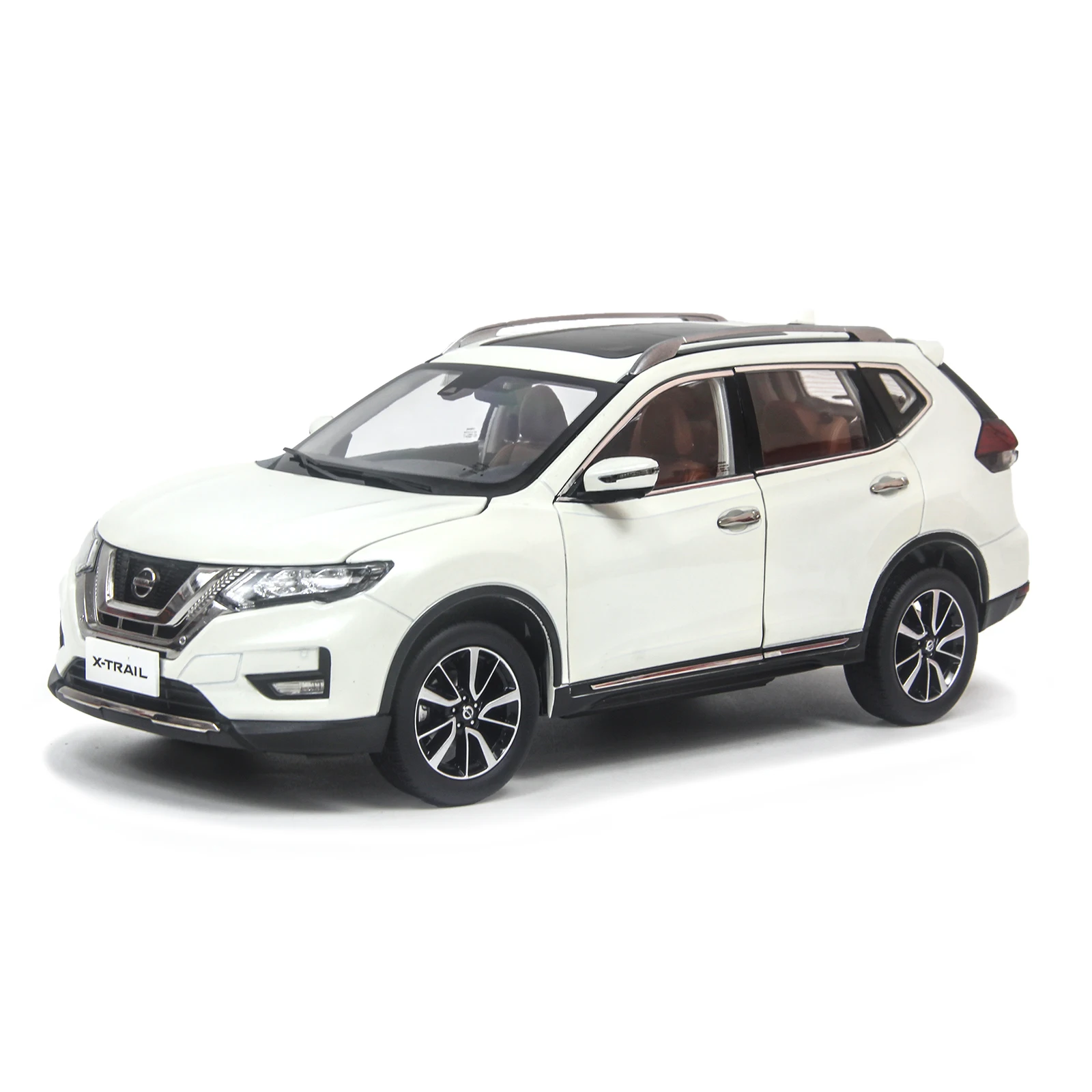 Paudi High Quality 2018 Nissan X-trail NA 1:18 Scale 2018 Nissan Rogue Metal Diecast Model Car Alloy Body Collectible Display