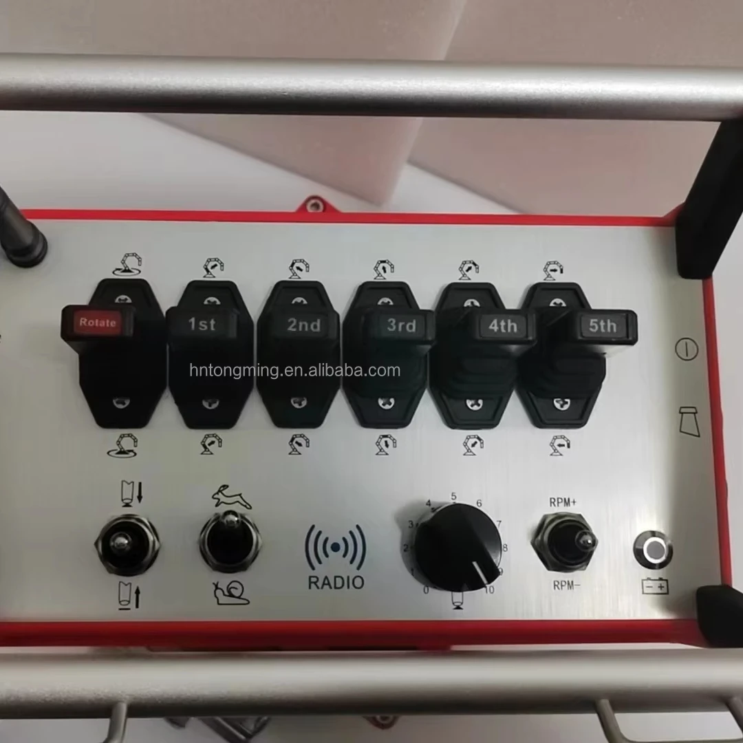 Sanyi HBC727 25-Pin Remote Control Assy Concrete Pump Remote Controller for Construction Machinery Parts Used Concrete Pump