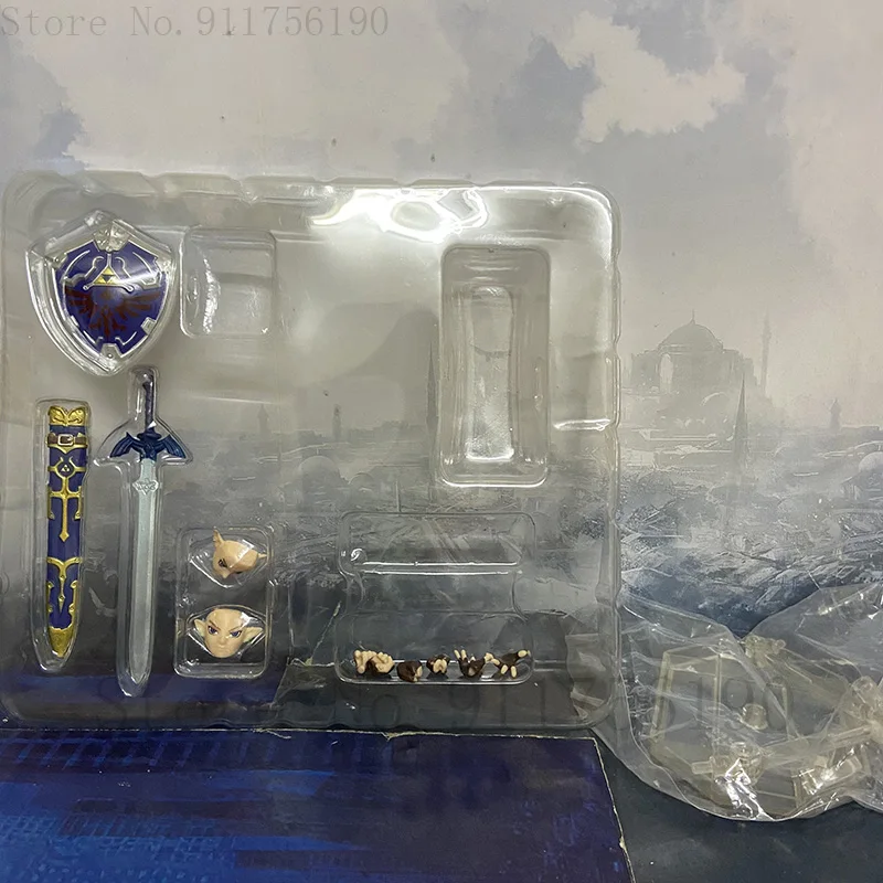 Luxuriöses Skyward-Schwert Figma 320 Link Zelda Twilight Princess DX Ver. Actionfigur Breath Of The Wild Figura Modellspielzeug 16CM – Detail 6
