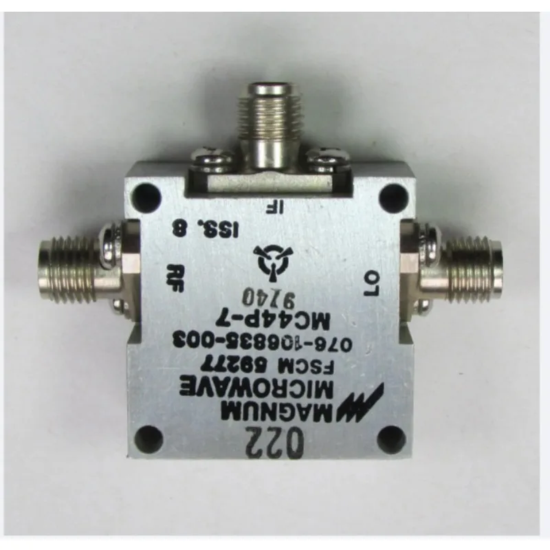 SMA RF Double Balanced Mixer 3.5GHz-8.5GHz LO/RF Input DC-2GHz IF Output Microwave Signal Frequency Converter MC44P-7