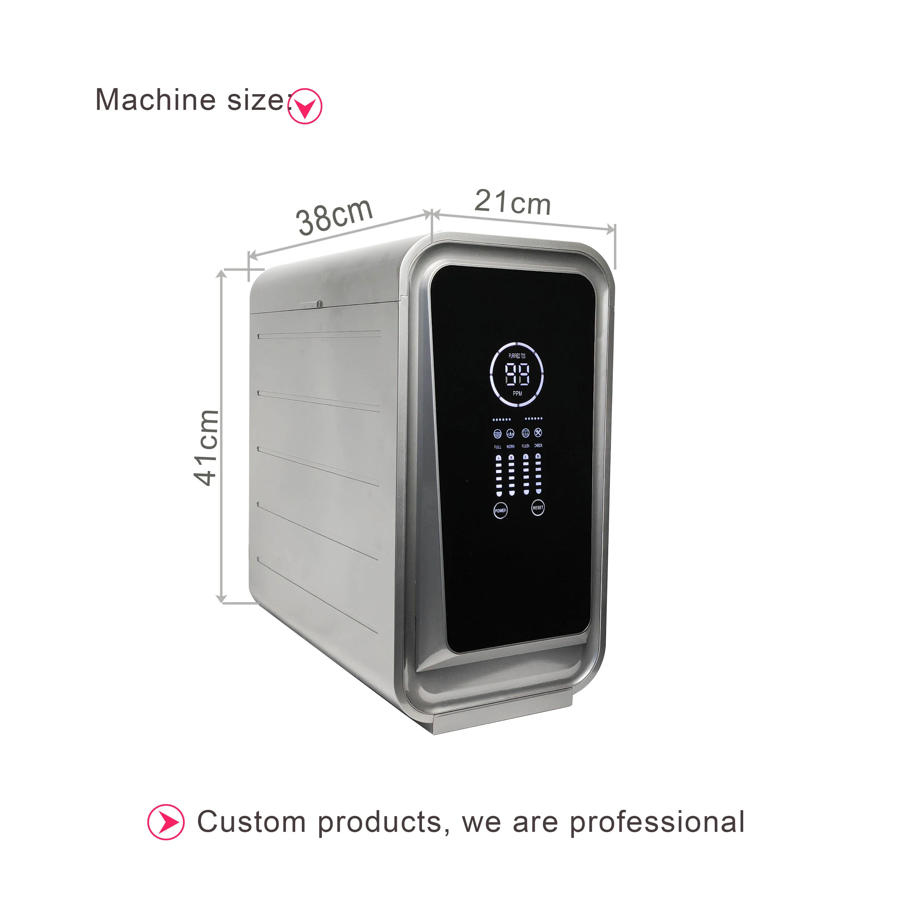 Direct Drinking Tankless Home RO Water Purifier 5-Stage Filtration Mineral Water Filter Under Sink System Households Hotels RVs