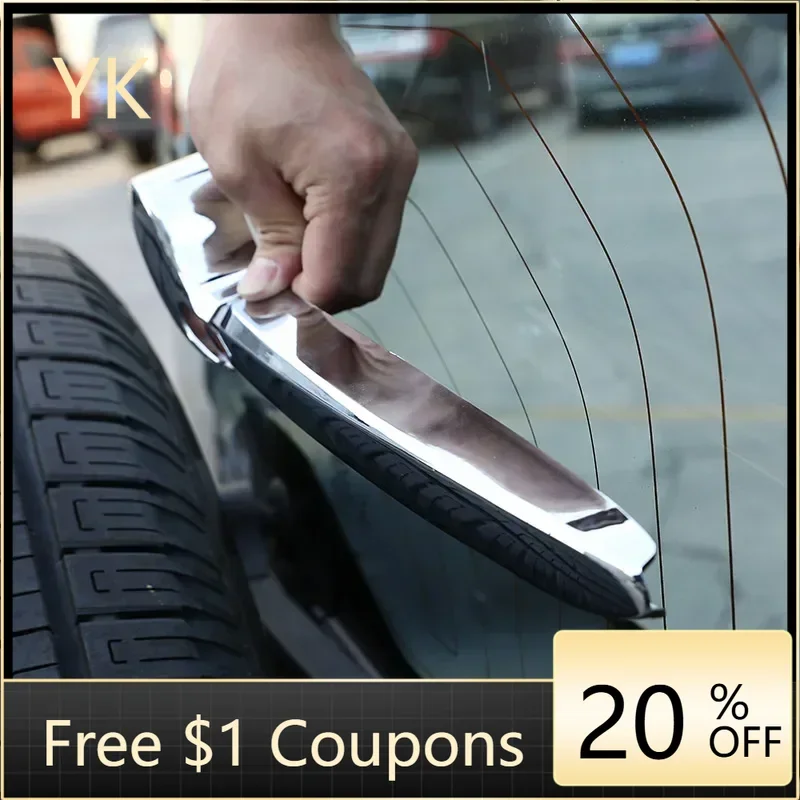 

For Land Rover Defender 90 110 130 2020-2025 ABS Car Rear Window Wiper Blade Cover Rear Windshield Wiper Trim Car Accessories