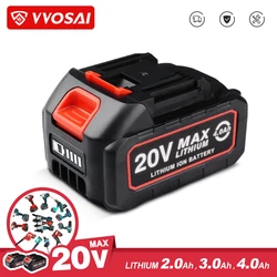 WOSAI serie agli ioni di litio 12V 16V 20V trapano avvitatore a batteria/Jig Saw/chiave senza spazzole/cacciavite/martello/smerigliatrice angolare batteria al litio