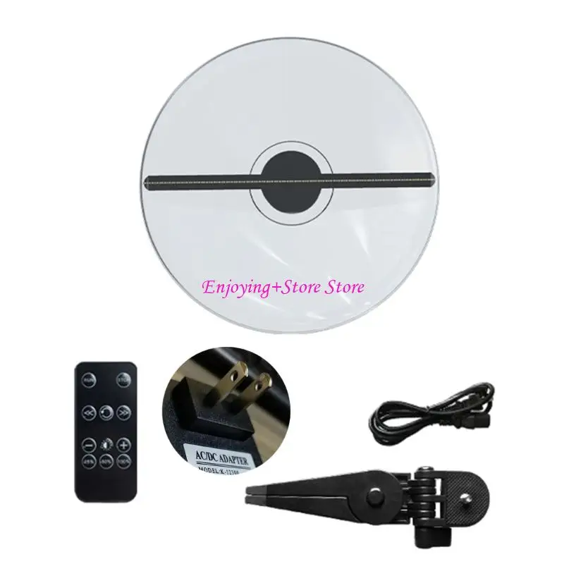 

G6DA Desktop Advertising Display Fan Hologram Small Fan LED Advertising Display Hologram Projector with Cover