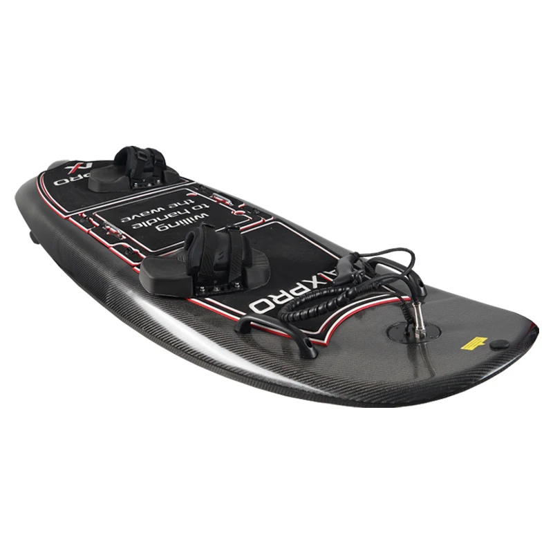 A Single-person Carbon Fiber Electric Surfboard Suitable for Use in the Offshore Area, Equipped with a Jet Propulsion Motor