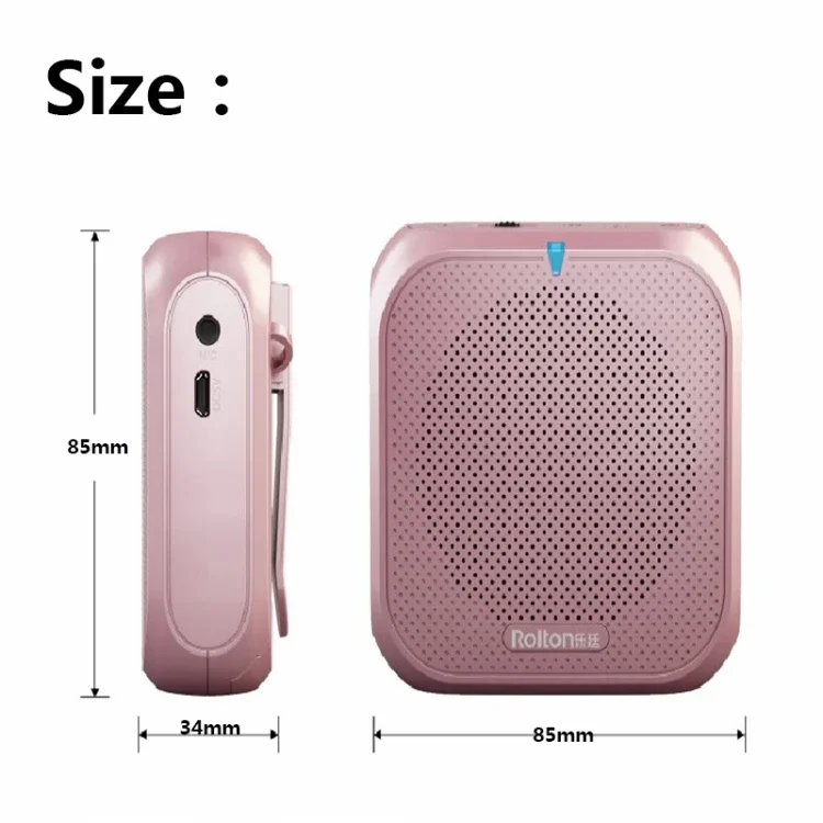 Rolton K400 Portable Audio Speaker Voice Amplifier Megaphone Loudspeaker for Teacher