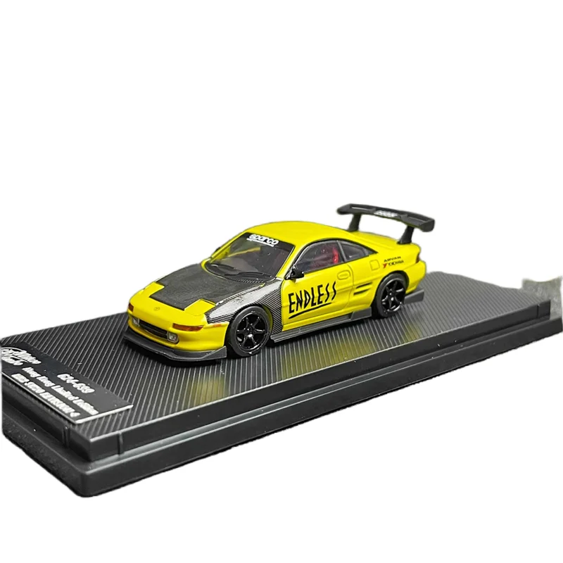 MT Diecast 1/64 Scale Toyota Alloy Car Model Toyota MR2 SW20 Play Vehicles Toys for Boys Hong Kong Limited Edition