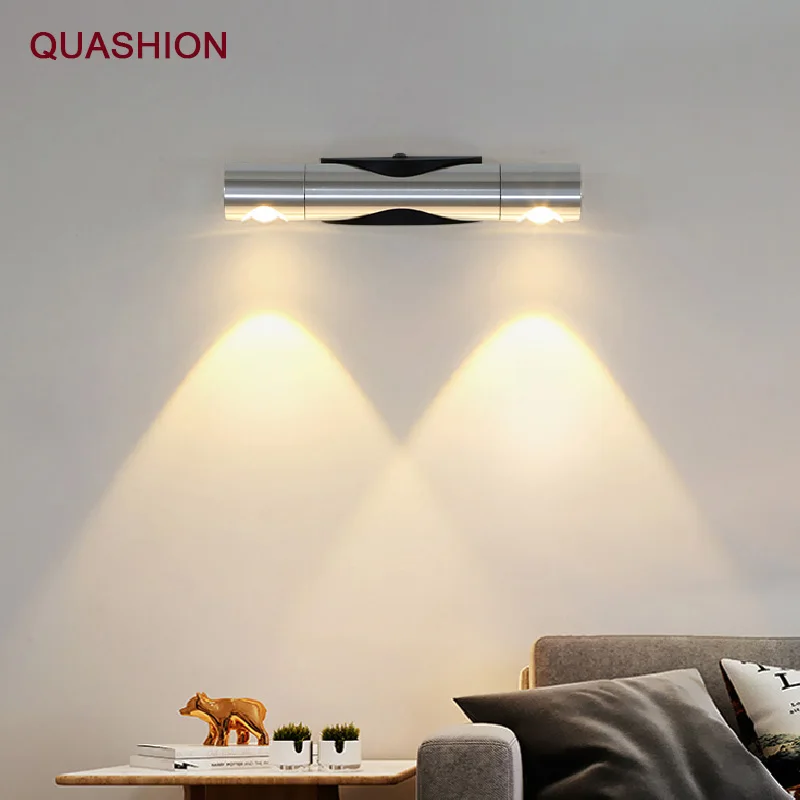 led ajustavel dual cabeca giratoria aluminio lampada de parede quarto cabeceira sala corredor lampadas holofotes decoracao ambiente lampadas 01