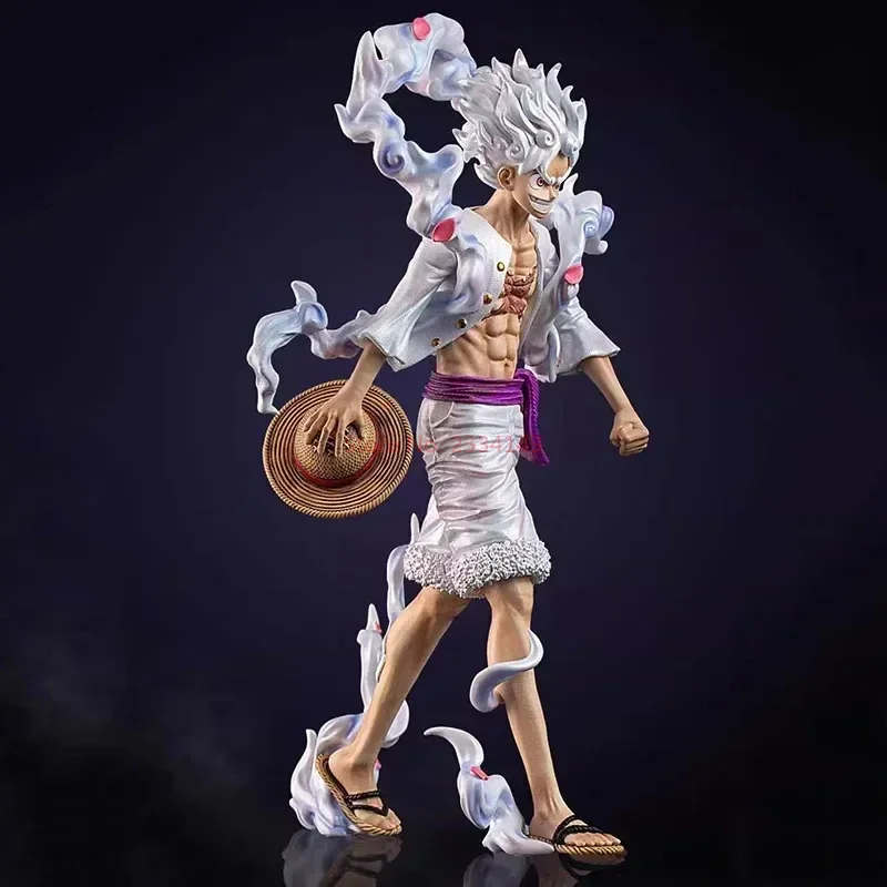 23cm Anime Zook Luffy One Piece Gk Nike Monkey D. Luffy Action Figures Pvc Statue Model Doll Collection Desktop Decorate Toys