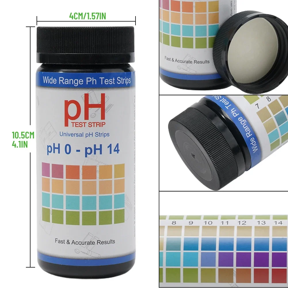 Professional Soil Meter pH Tester Kit Improve For Garden Plant Health 100 Test Papers for Comprehensive Analysis
