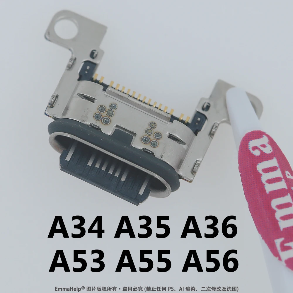 10x Złącze USB do ładowania dla Samsung Galaxy S25 Ultra S26 S24 S23 S22 S21 FE A56 Złącze ładowarki USB do naprawy — zdjęcie produktu 6