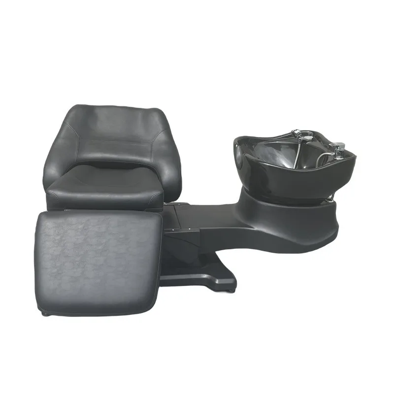 High-end Japanese-style simple shampoo bed, beauty salon, electric flush barber shop, automatic hair salon special head