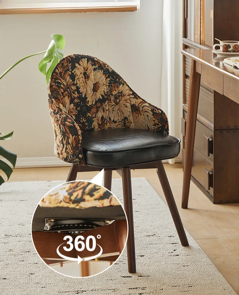 Home computer chair Comfortable sedentary backrest Dormitory study desk