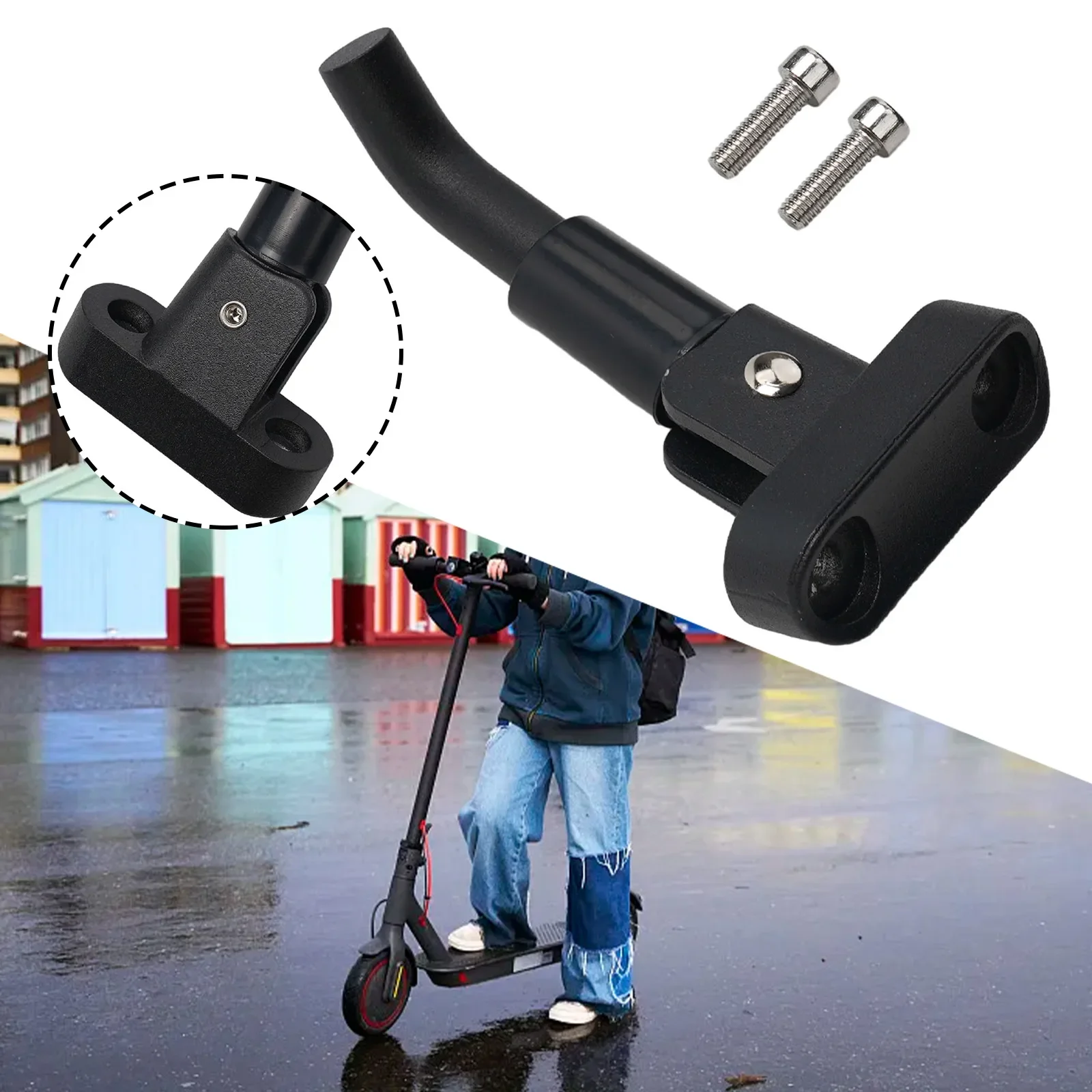 Premium Electric Scooter Foot Support Stand For Ninebot F20/F25/F30/F40, Ensures Secure Parking On Private Land