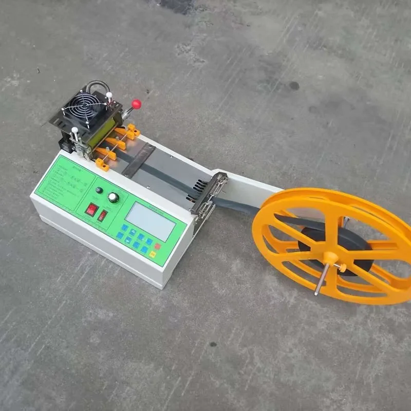 110V 220V Multifunctional Automatic Hot Cold Cutter Fabric Processing Equipment for Cloth Tape Zipper Heat Shrink Tubing Cutting