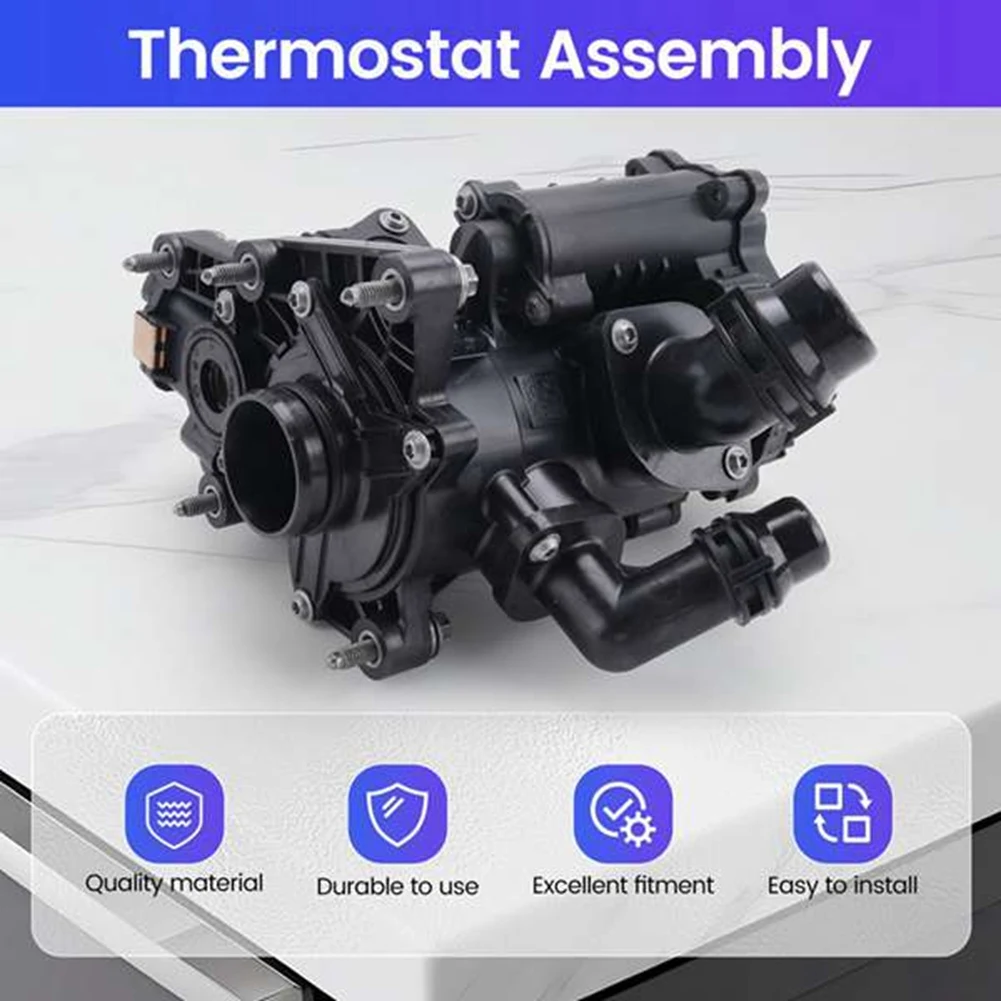 ชุดประกอบเทอร์โมสตัทเครื่องยนต์ใหม่สำหรับ BMW MINI B48 B38 X1 X2 F40 F44 F45 F46 F48 หมายเลขชิ้นส่วน 11538631943 11538843405