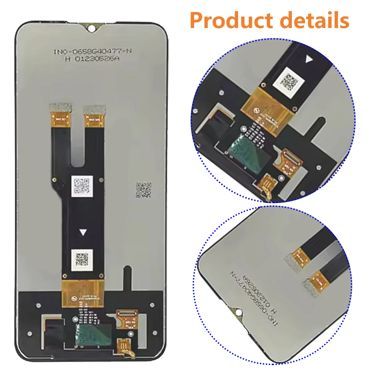 6.6\'\' For ZTE Blade V50 Design 4G LCD Display Screen Touch Panel Digitizer Assembly Replacement Repair Parts