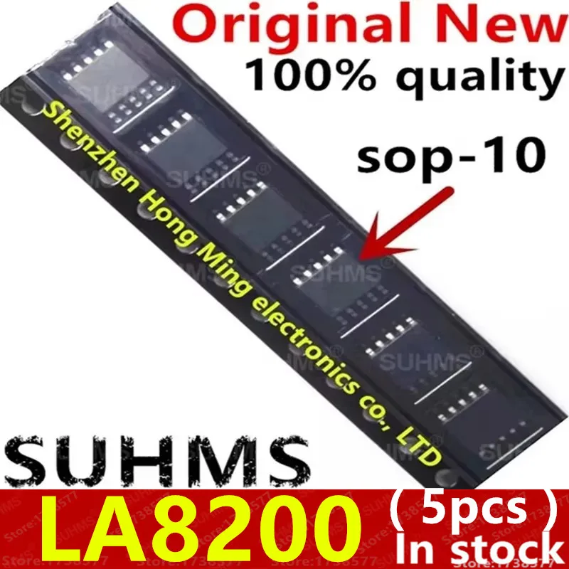 (5piece)100% New LA8200 LA 8200 sop-10