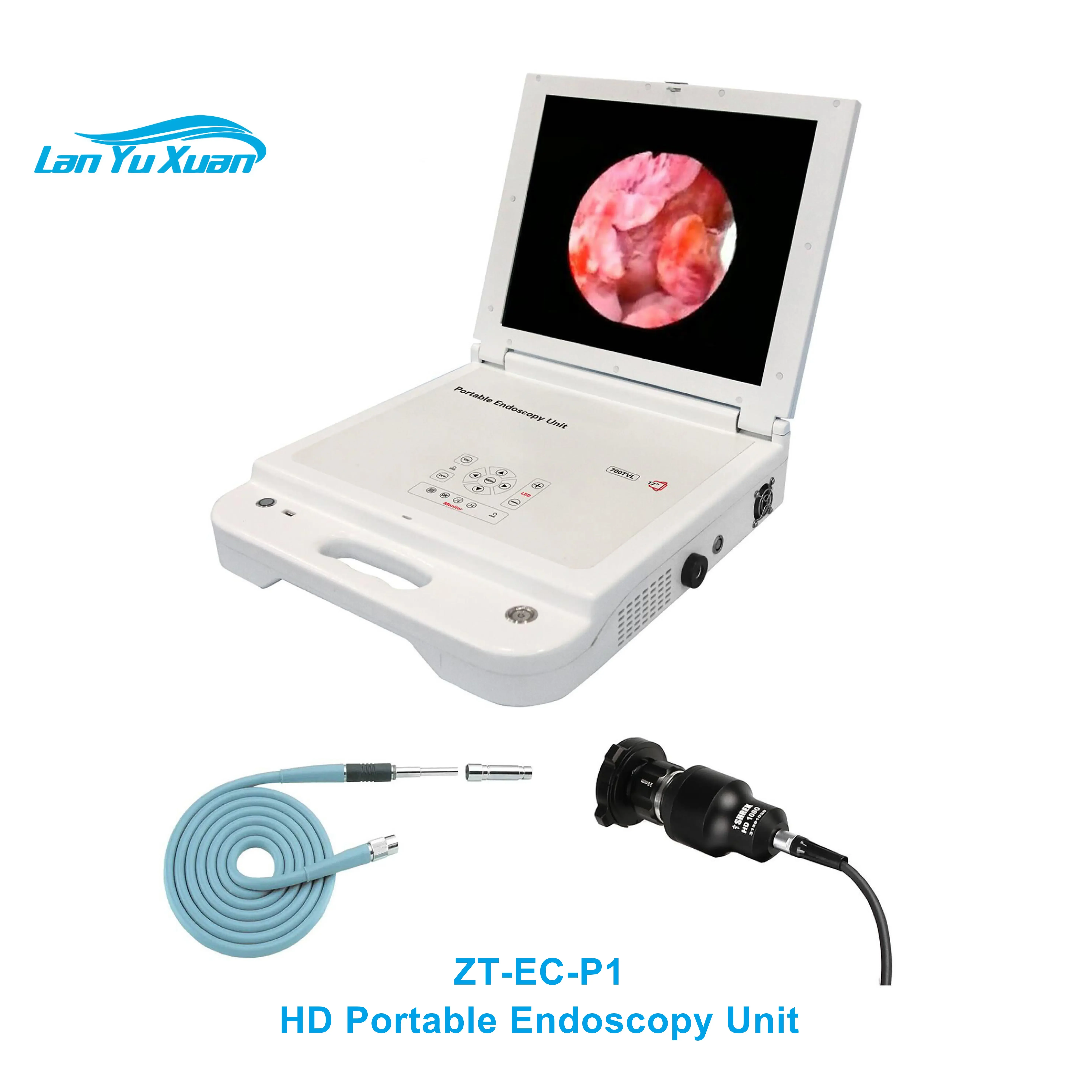 

Medical Monitor Led Light Source Endoscope CCD Camera Portable Endoscopy Unit