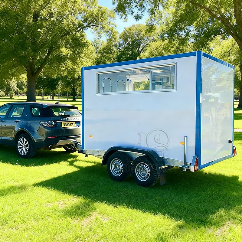 Complete Mobile Dog Wash Pet Grooming Trailer All In One Unit With Stainless Tub Clipper And Storage