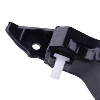 86514-F2000 Front Right Bumper Fender Retainer Bracket Black ABS Fit for Hyundai Elantra 2017 2018
