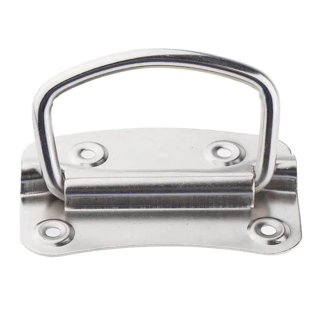 Stainless Steel Flush Mount Lifting Pull Handle for Marine Boat Locker