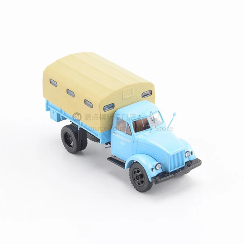 Escala 1:43 liga fundida GAZ-51R carga dupla utilização caminhão de mesa brinquedos carros modelo sm1580 clássico adulto lembrança presente exibição estática