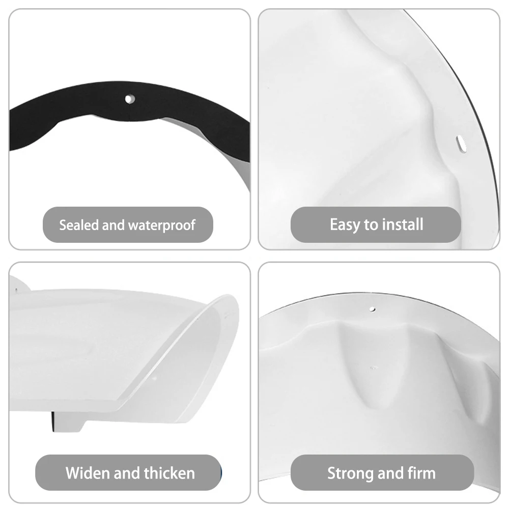 Protective Covers Shield Wall Waterproof Rainproof Cover CCTV Turret Dome Cameras Protection Box Security Camera Protection Case