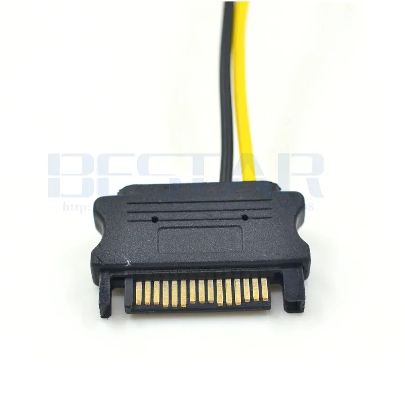 0.6 متر بطاقة الناهض PCI-E PCIE كومبو PCI Express 1x إلى 16x موسع SATA محول الطاقة التعدين Bitcion مينر 570 580 بطاقة الرسومات