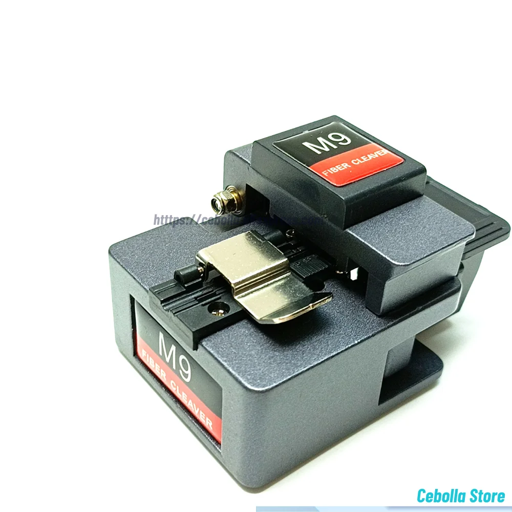 M9 ไฟเบอร์ออปติก Cleaver ตัดสายเคเบิล FTTT Optical มีดเครื่องมือความแม่นยําสูง Cleavers 16 Surface Blade