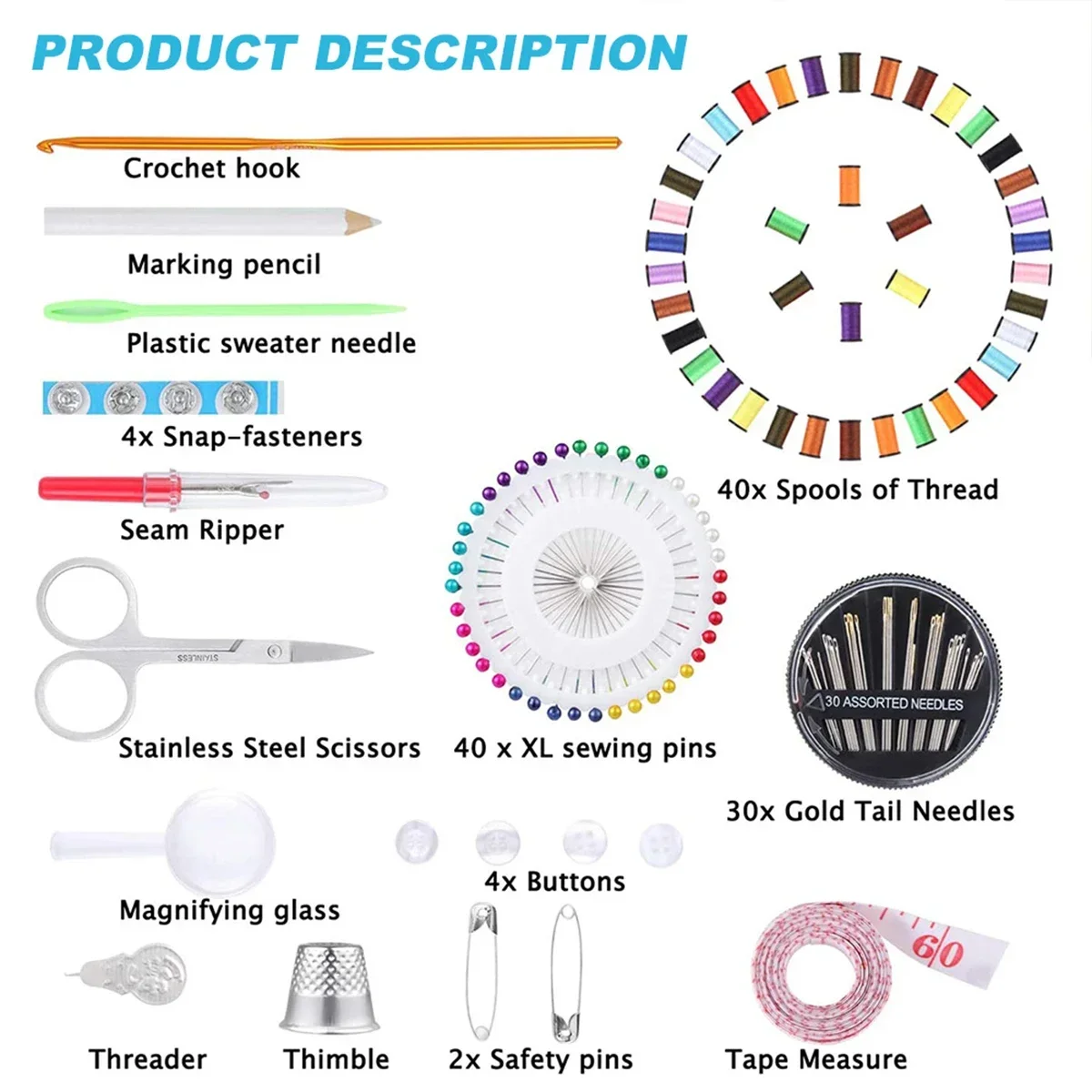 Thumbnail 3 - #27 Sewing Kits Price Drop Alerts
