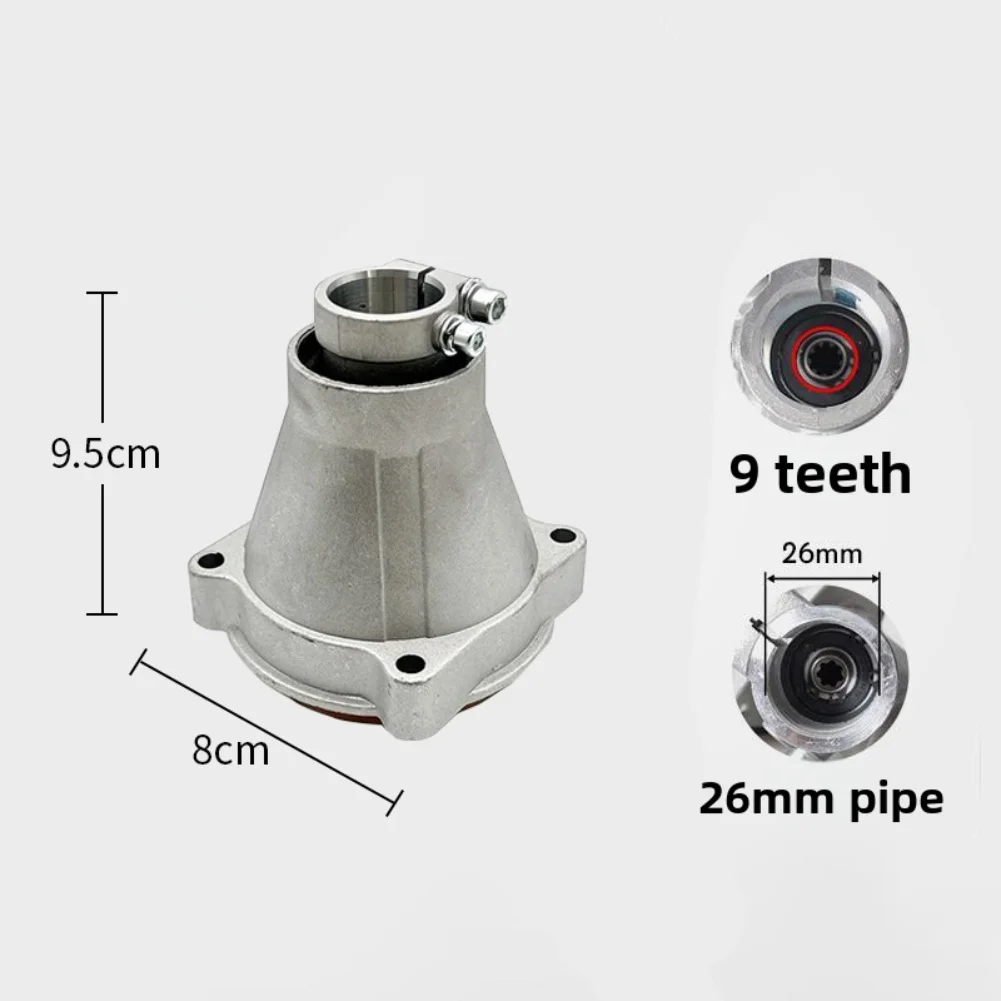26mm 28mm For Brush Cutter Output Block Replacement Metal Construction with Multiple Tooth Options for Lawn Care