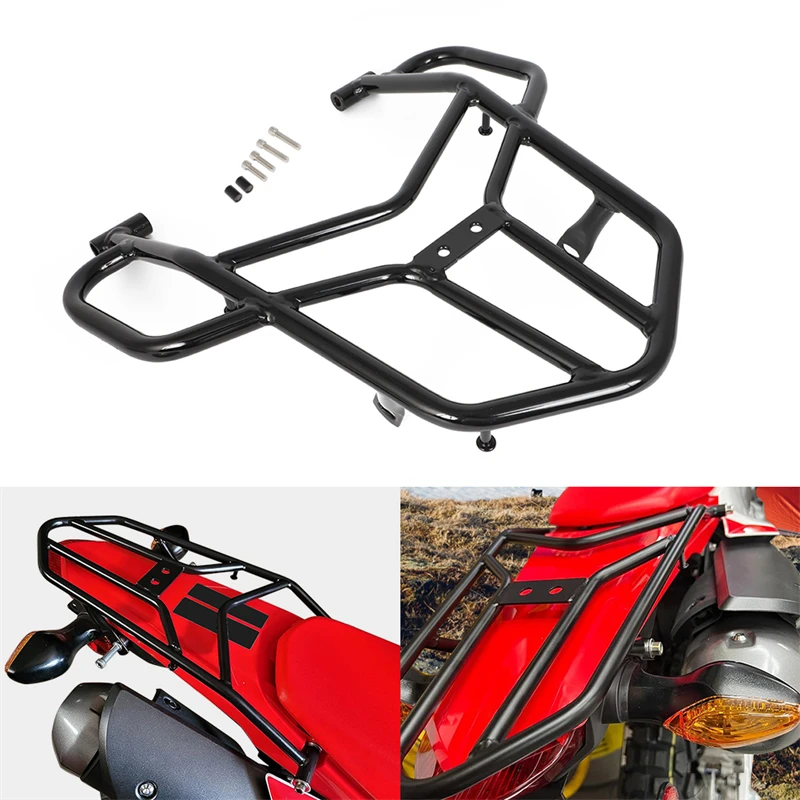 Motorcycle Rear Seat Luggage Rack For Honda CRF300L CRF300 Rally 2021 22 2023 Rear Tail Rack Top Box Case Suitcase Carrier Board