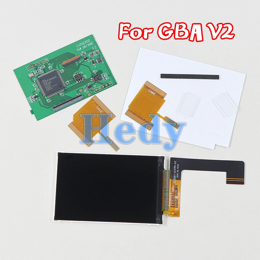 

10sets For GBA V2.0 IPS GBA LCD Screen 10 Levels High Brightness Backlight for Nintend Gameboy Advance Console V2 Version