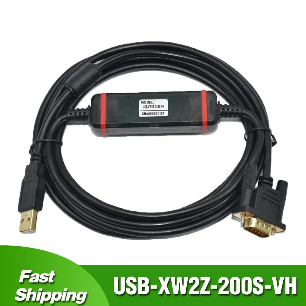 USB-XW2Z-200S-VH for Omron CQM1H CPM2C COM1/CM2A/CS Series PLC USB To RS232 Programming Cable Data Download Line - Image 3