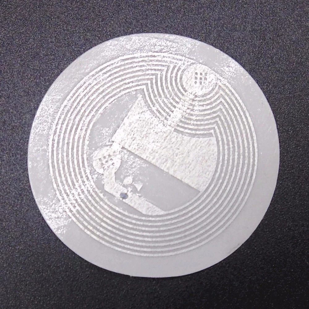 20PCS NFC Stickers Tag Fragile Tear Resistant Tamperproof ISO14443A 13.56MHz NXP NTAG213 Label RFID HF Smart electronic Tags