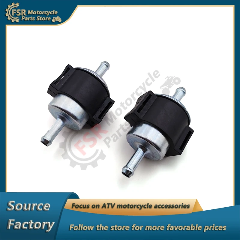 

2PCS ATV Fuel Filter Metal Compatible For CFMOTO CF400 450 500 550 700 750 800 1000 UTV HiSun ODES Coleman Massimo MSU500 700