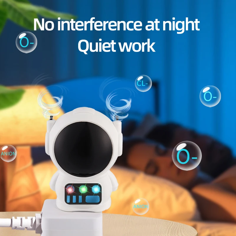 

Ионный очиститель воздуха с питанием от USB тихо очищает воздух в автомобилях, домах и в помещениях, где есть домашние животные.