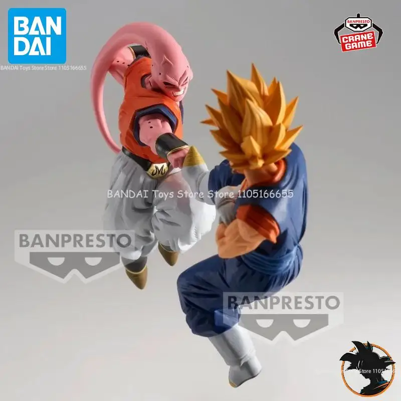 

Bandai Original Banpresto Dragon Ball Z Match Makers Vegetto Majin Buu Action Figures Anime Figuras Cartoon Dolls Kids Toys Gift