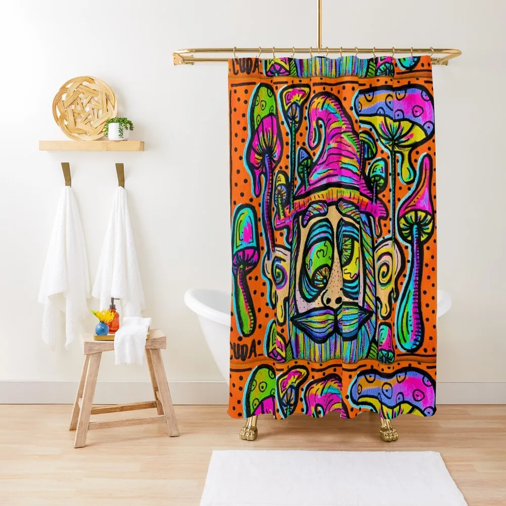 

Trippy Gnome Shower Curtain Anime Shower Bathroom For Shower Cover For Bathroom Curtain