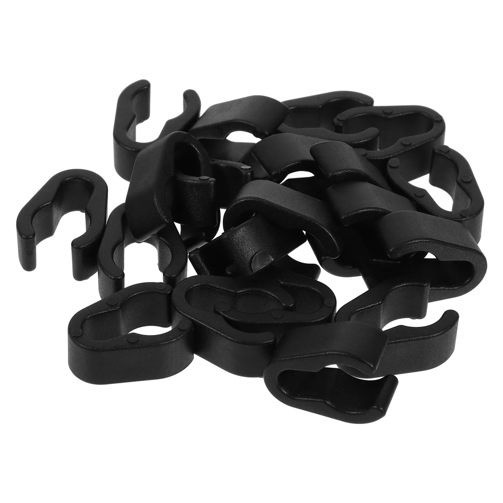 20Pcs Mic Stand Cable Clips Flexible Plastic Microphone Cable Clamp Adjustable Boom Pole Holder for Ktv Recording Studio