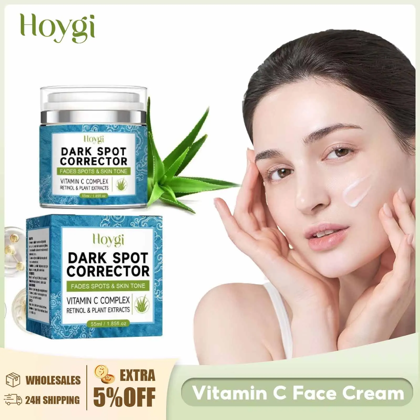 

Vitamin C Cream Moisturizing Brightening Nourishing Improve Dullness Dark Spot Removal Niacinamide Brightening Day Night Cream