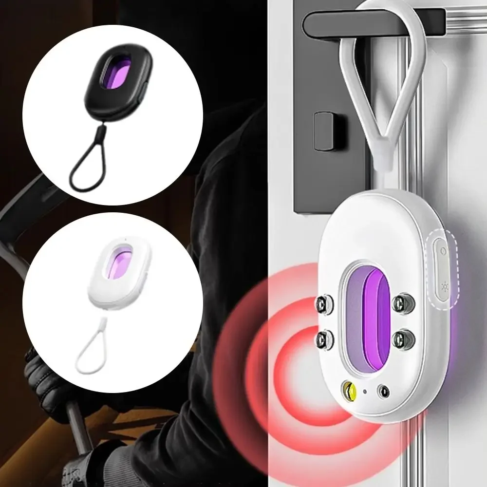 Intelligent Camera Detector Sound and Light Alarm Portable Anti-sneak Signal Detector Anti-Peeping Protection