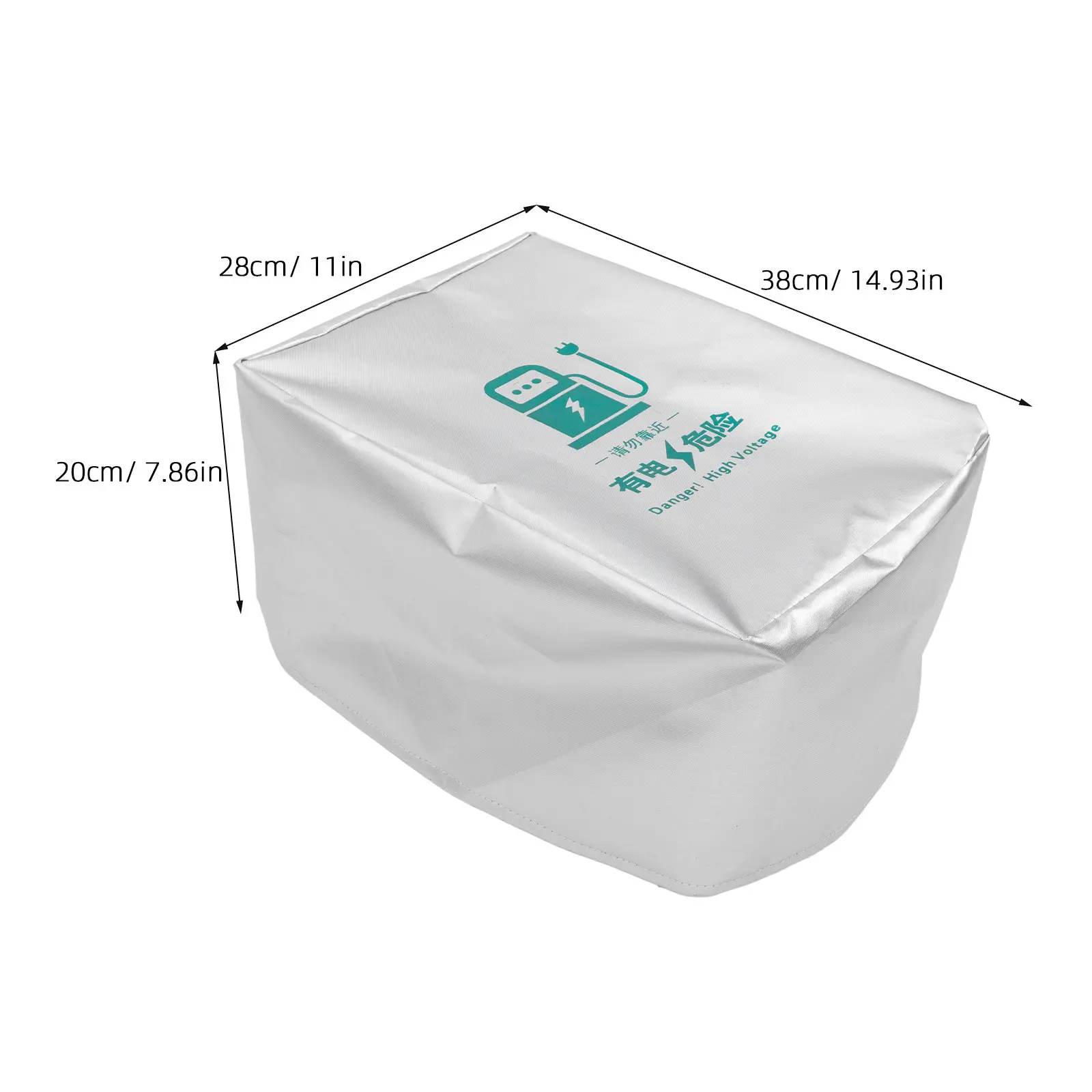 Outdoor Ev Charging Station Cover Heavy-Duty 420D Oxford Cloth Waterproof Dustproof Protector Charging Pile Cover Rainproof