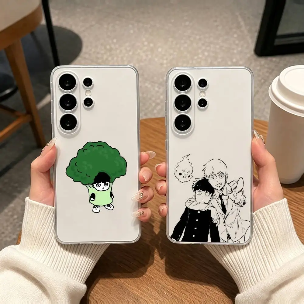 Mobs Psychos 100 gift Phone Case For Samsung S25,S24,S21,S22,S23,S30,Ultra,S20,Plus,Fe Transparent Cover