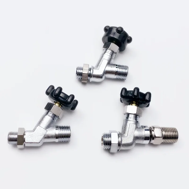 Boiler Iron Fine Thread Exhaust Industrial Full-Steam Iron Accessories Tee Outlet Return Water Switch Drain