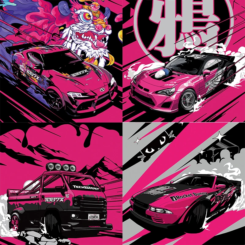 

POWERBLOCK 1087X серия гоночные строительные блоки набор моделей дрифт спортивный автомобиль кирпичи коллекционные украшения детские игрушки на день рождения подарки