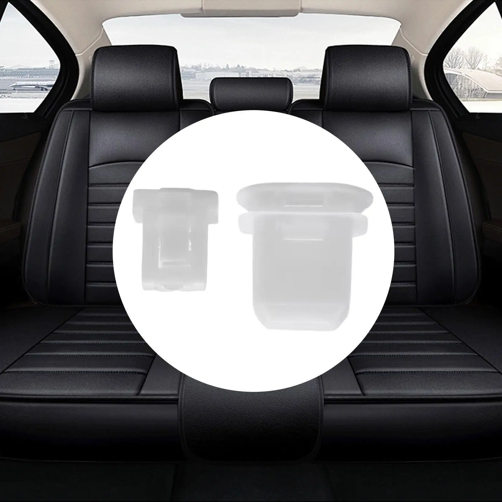 Rear Seat Fixing Clip PP Plastic Cushion Pad Hook Universal Fastener for Toyota Auris Avensis Corolla for prius
